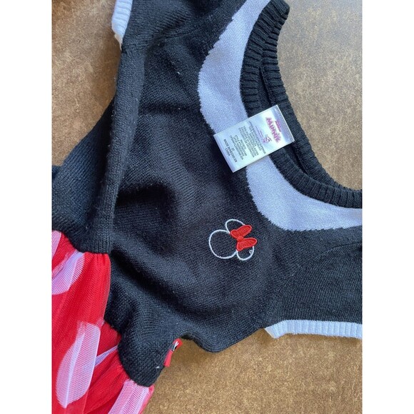 Disney Baby Denim And Red Minnie Dresses Size 3-4t - Picture 6 of 6